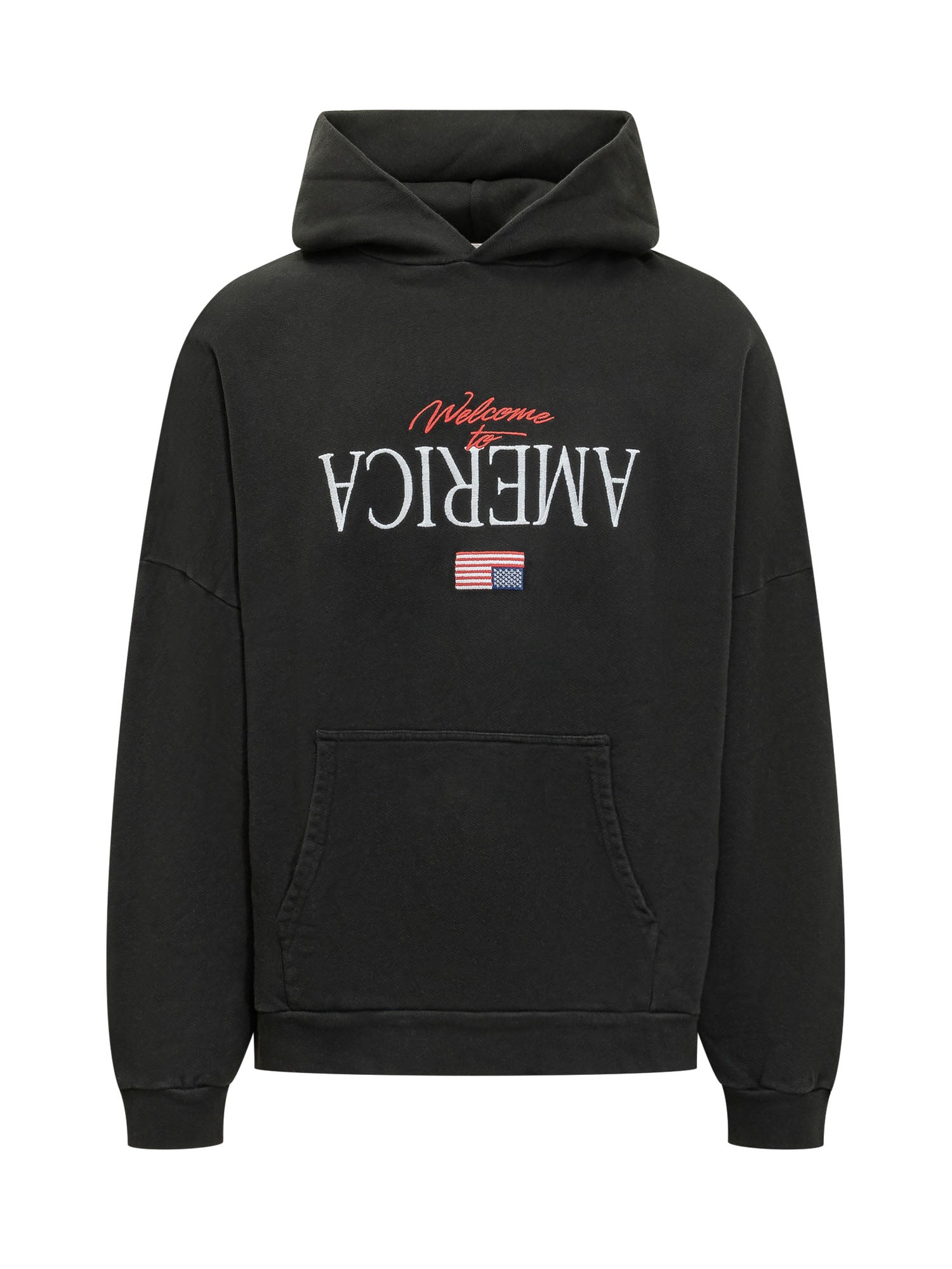 Mini Sweatshirt with Hood and Print