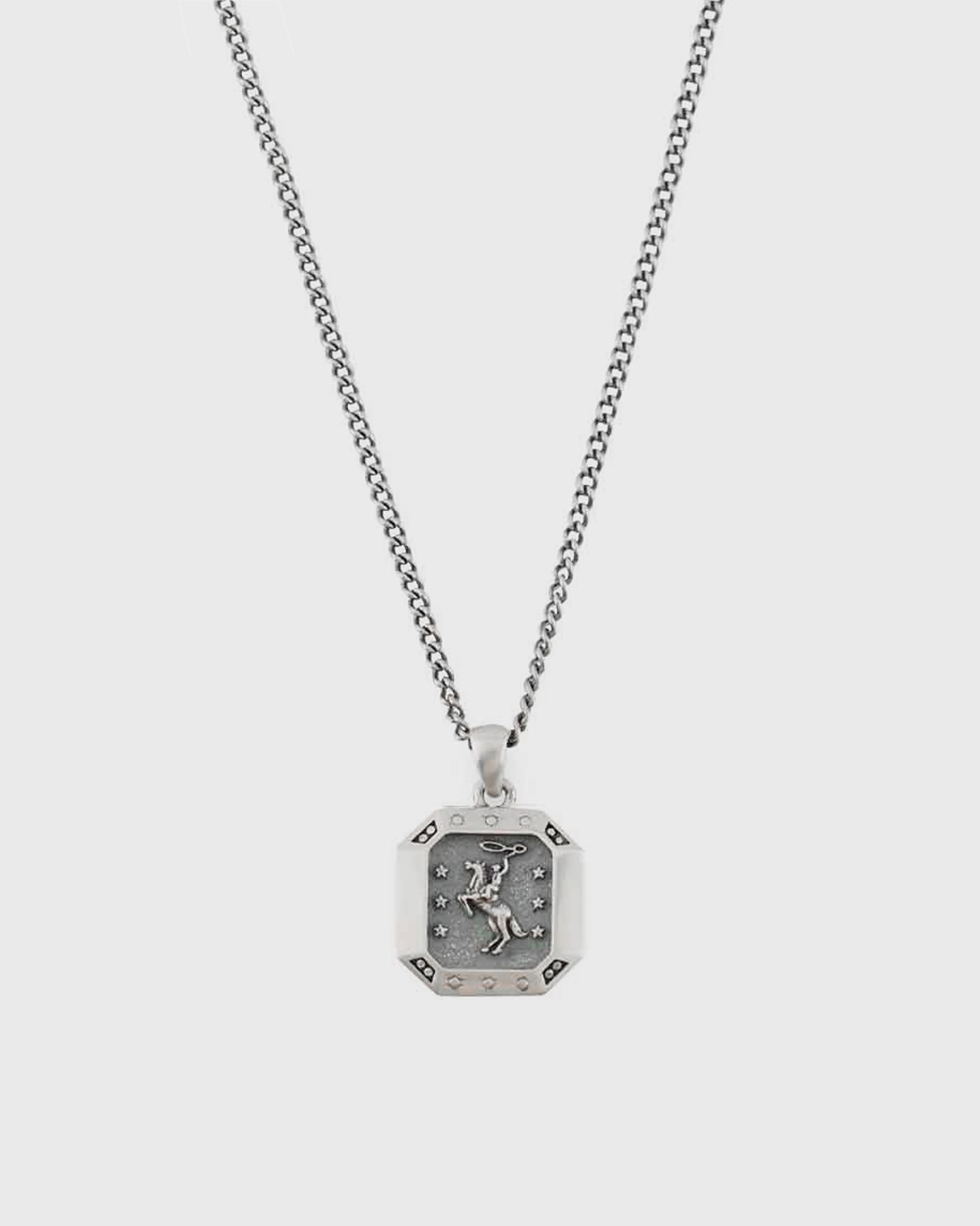 Silver Rodeo Necklace silver male Jewellery now available at BSTN