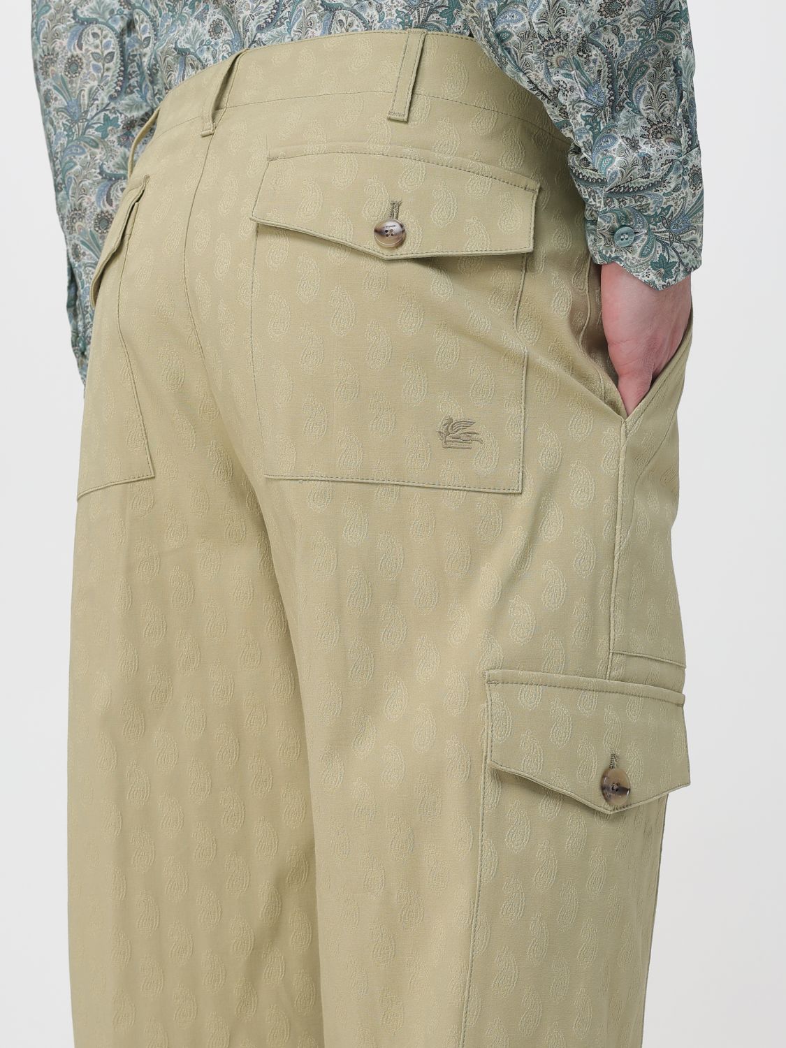 Pants Men color Beige