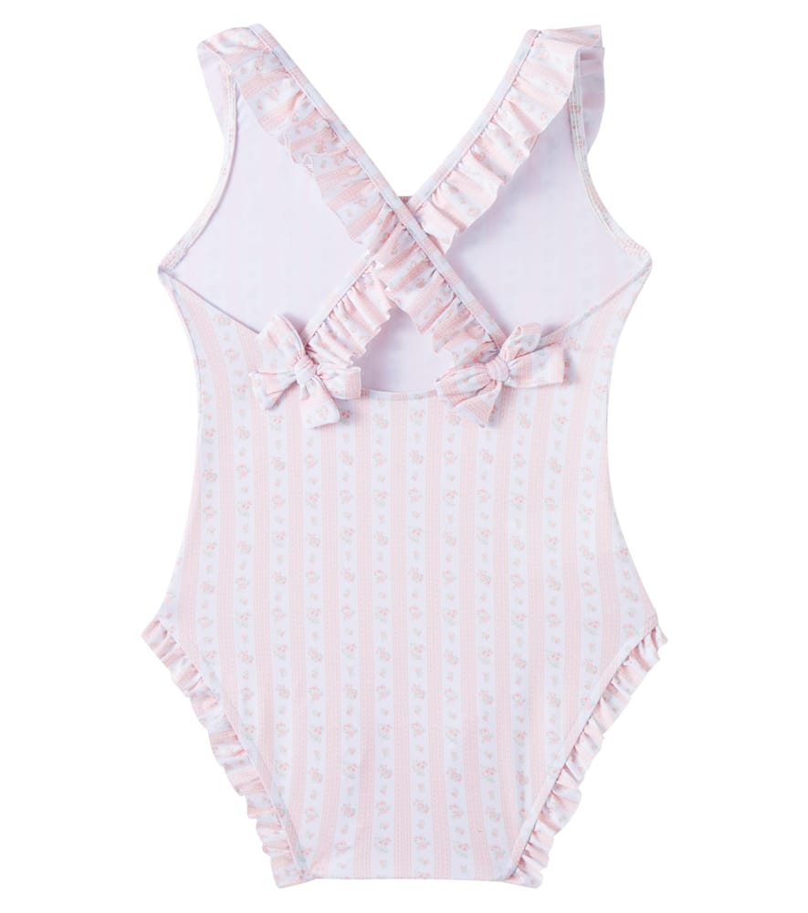 Opal floral ruffled swimsuit