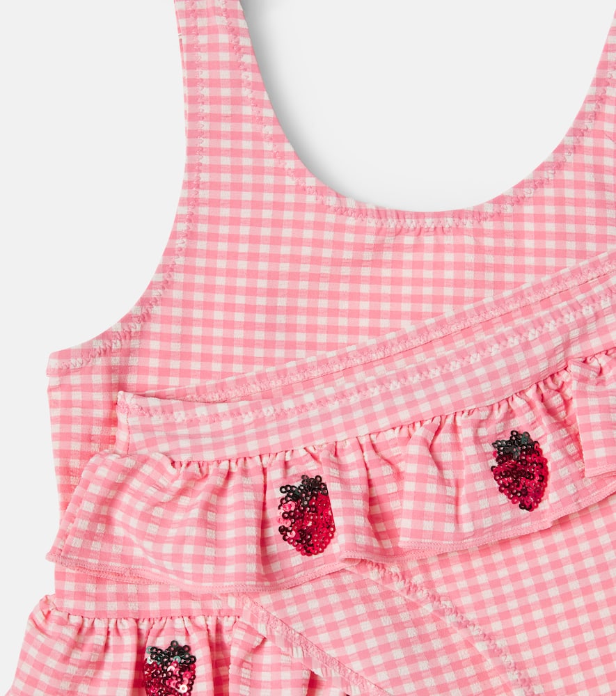 Konges Sløjd Etta gingham seersucker bikini