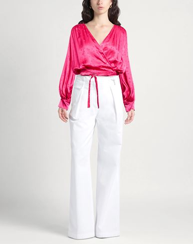 Woman Top Fuchsia Size 6 Acrylic, Viscose