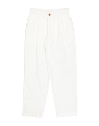 Kid Boy Pants White Size 10 Cotton