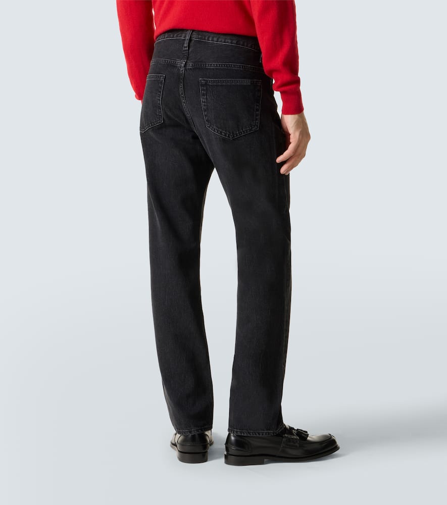 The Straight mid-rise straight jeans
