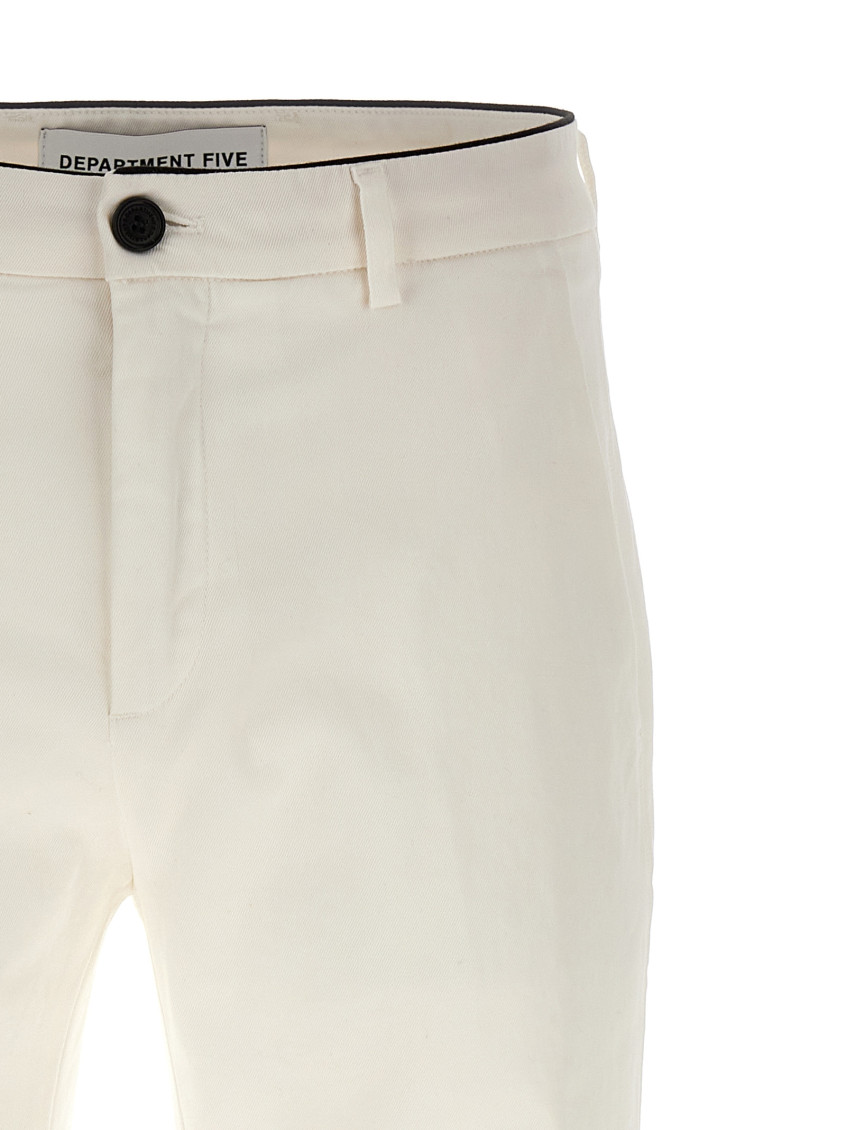 -Prince Jeans Bianco-Uomo