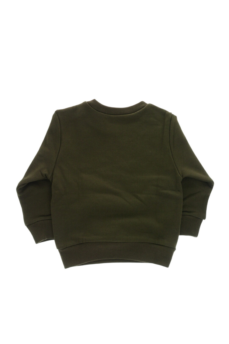 Babies Olive Graphic Sweatshirt