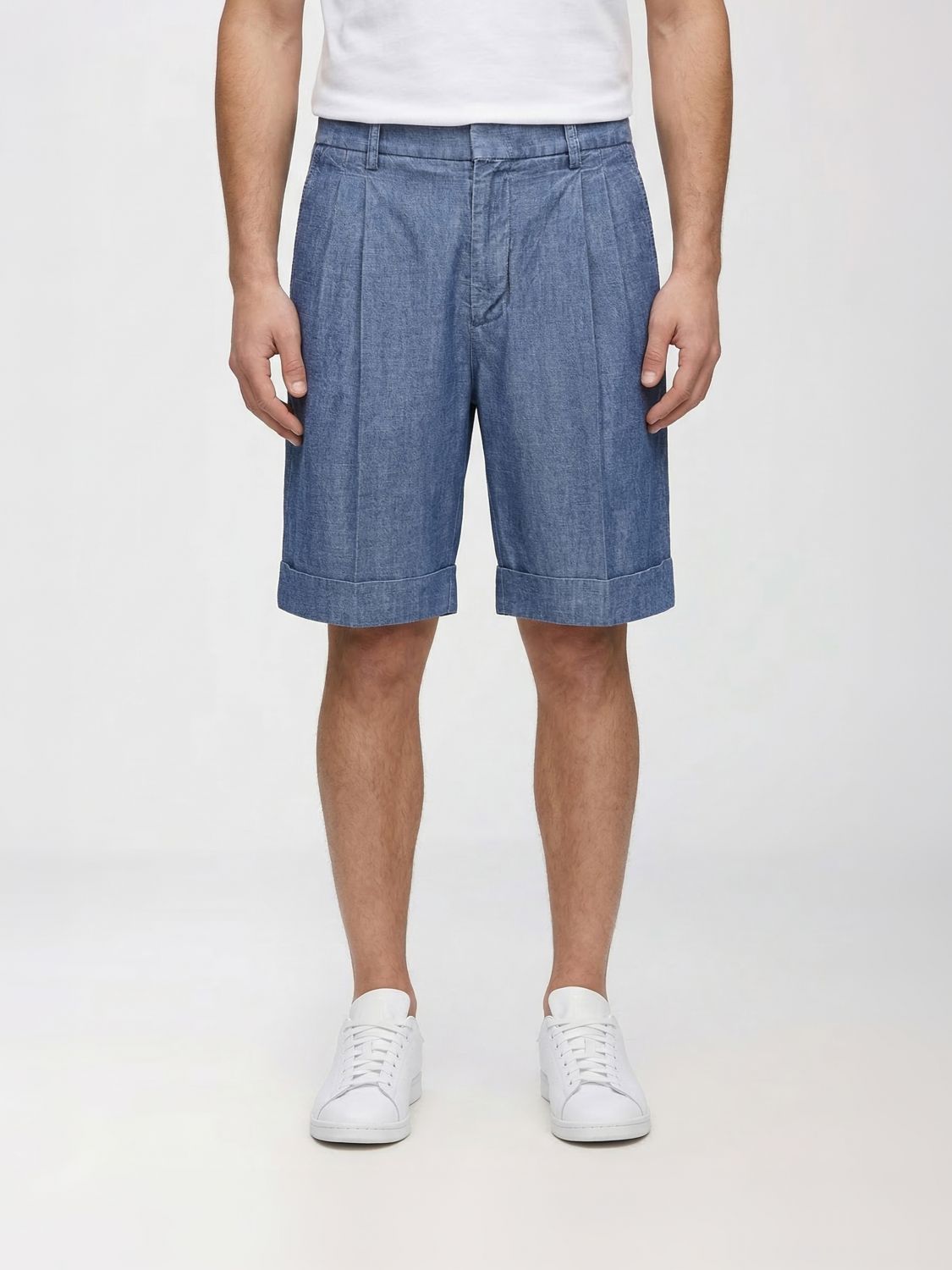 Shorts Men color Gnawed Blue