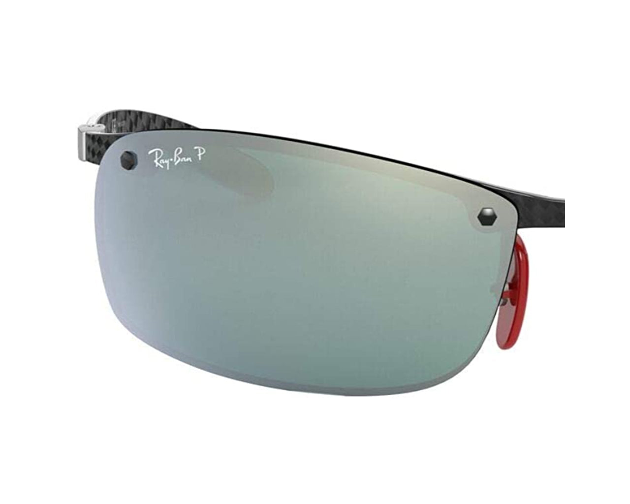 Ray - Ban Man Pair of replacement lenses Ray - Ban RB8305m Ferrari Replacement lenses Carbon Green Squared Norma
