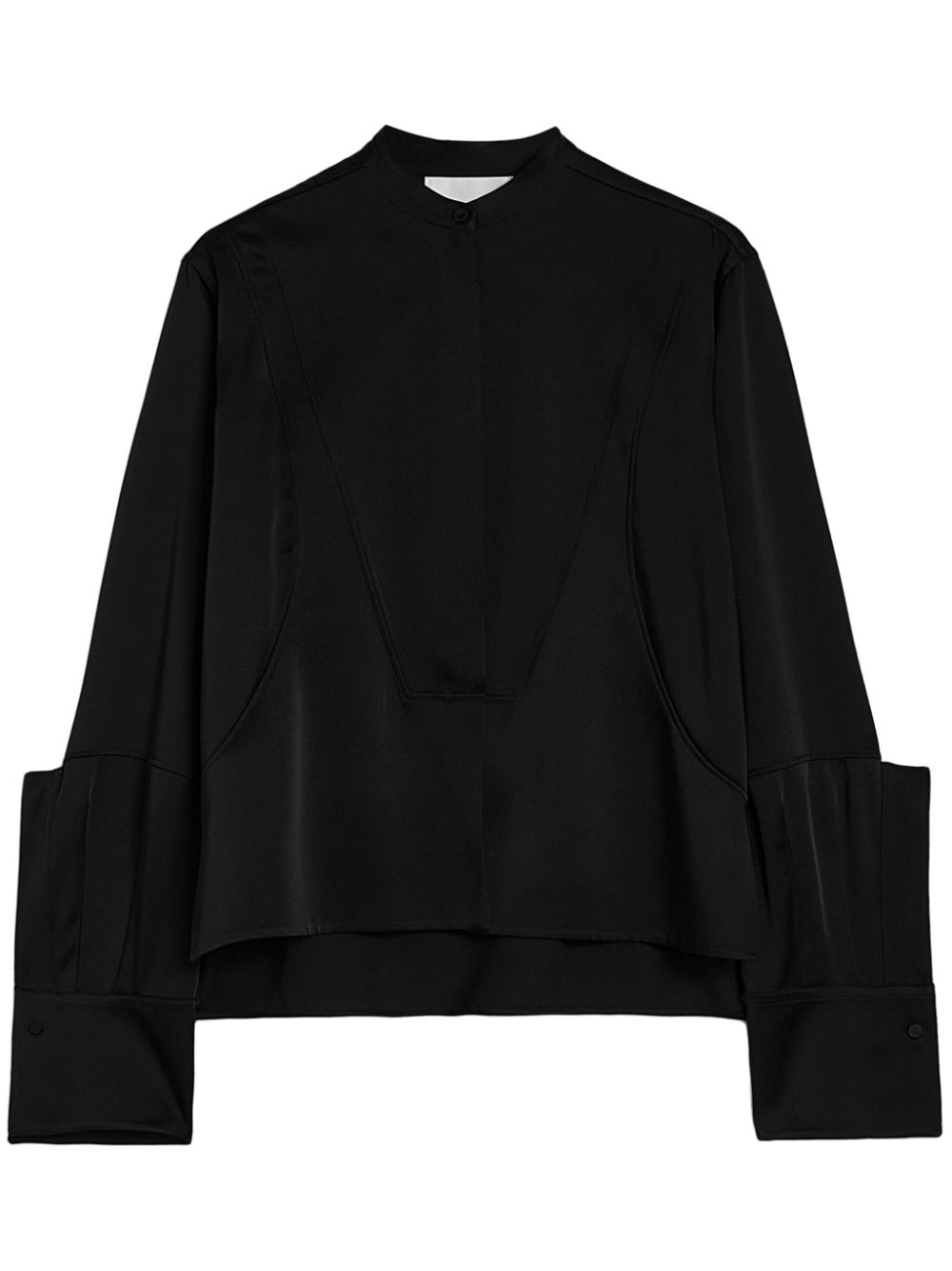 Drop-shoulder shirt - Black