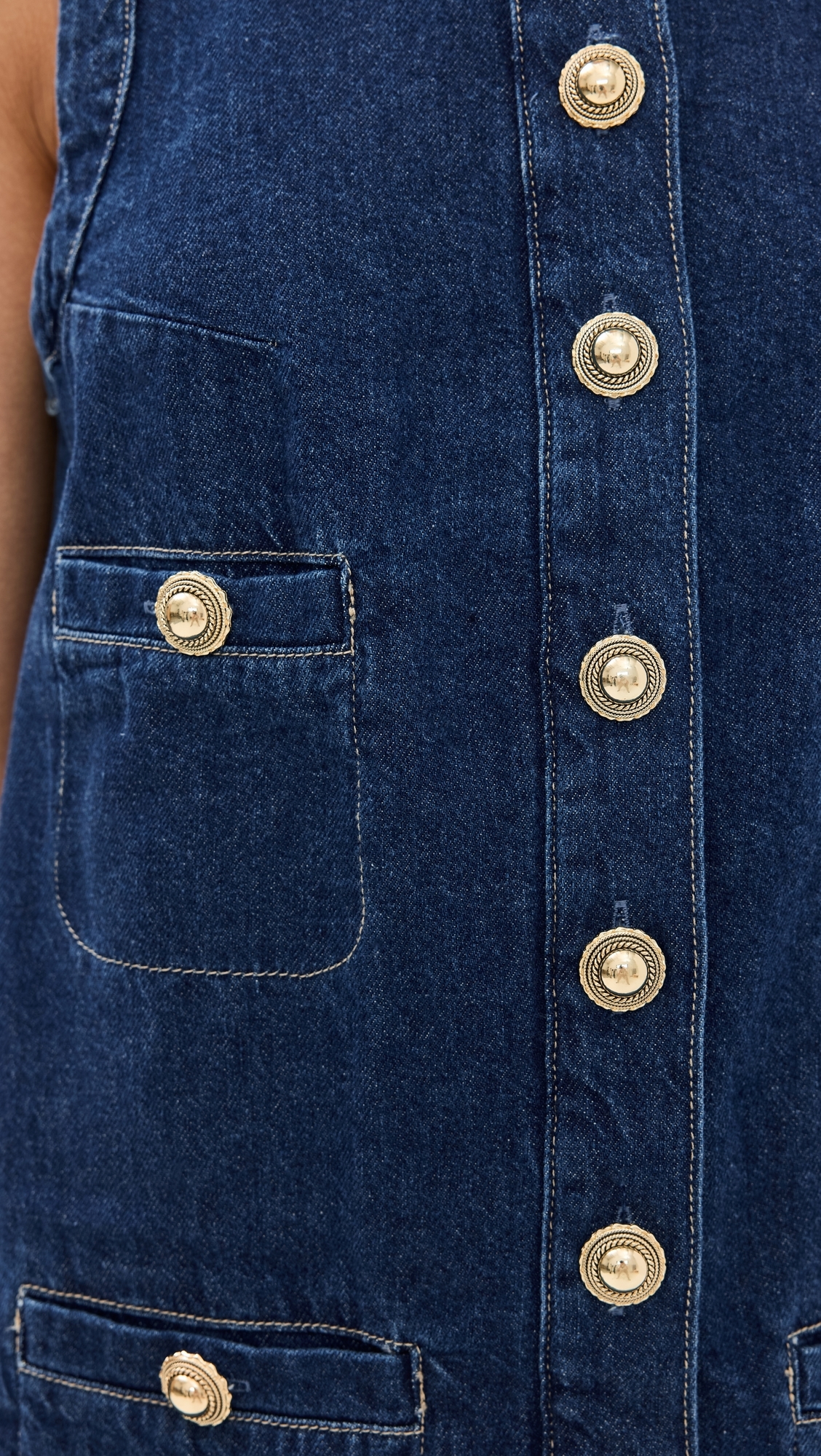 Tropez Denim Mini Dress Salinas