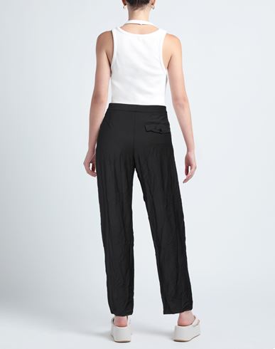 Woman Pants Black Size 8 Polyester, Wool, Elastane