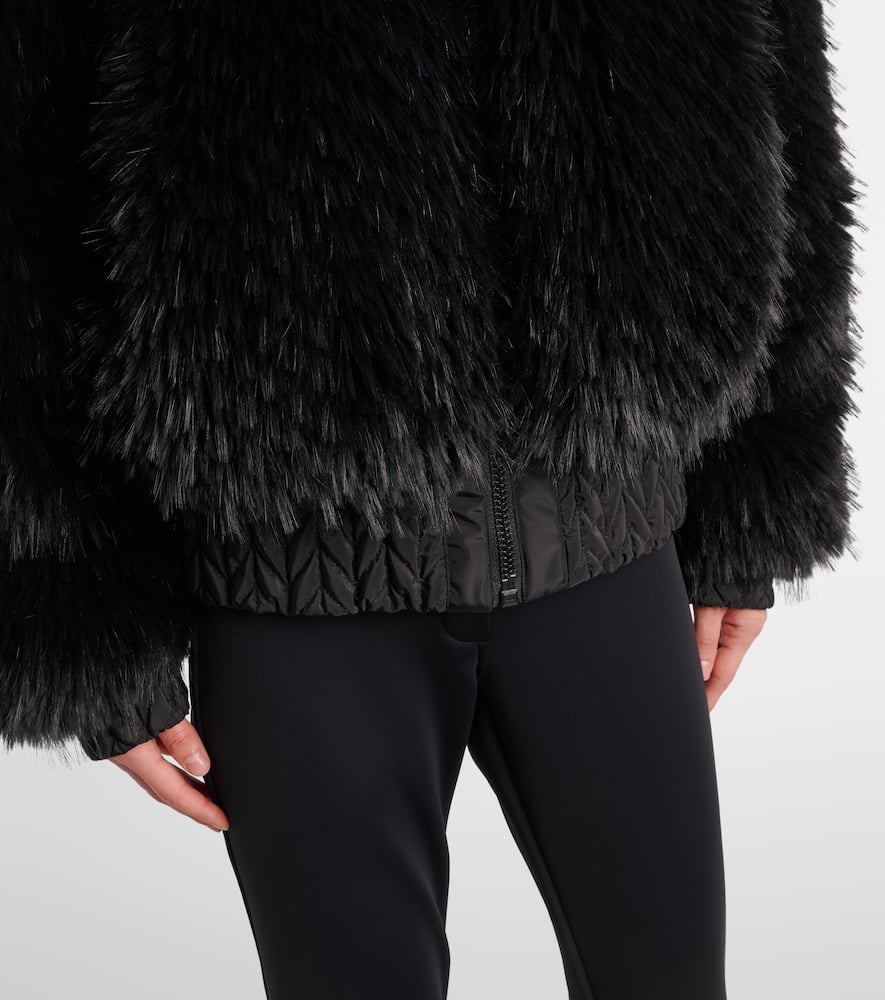 Indira reversible faux fur ski jacket