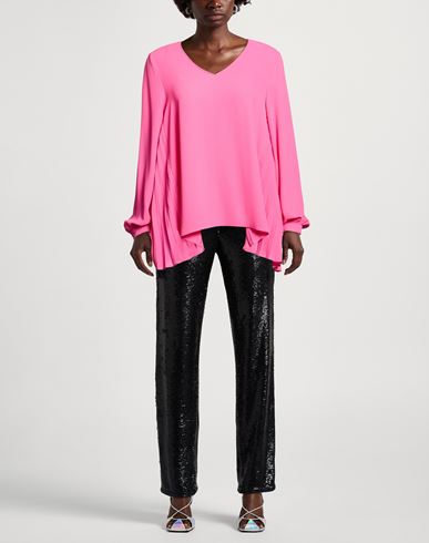 Woman Top Fuchsia Size 6 Polyester