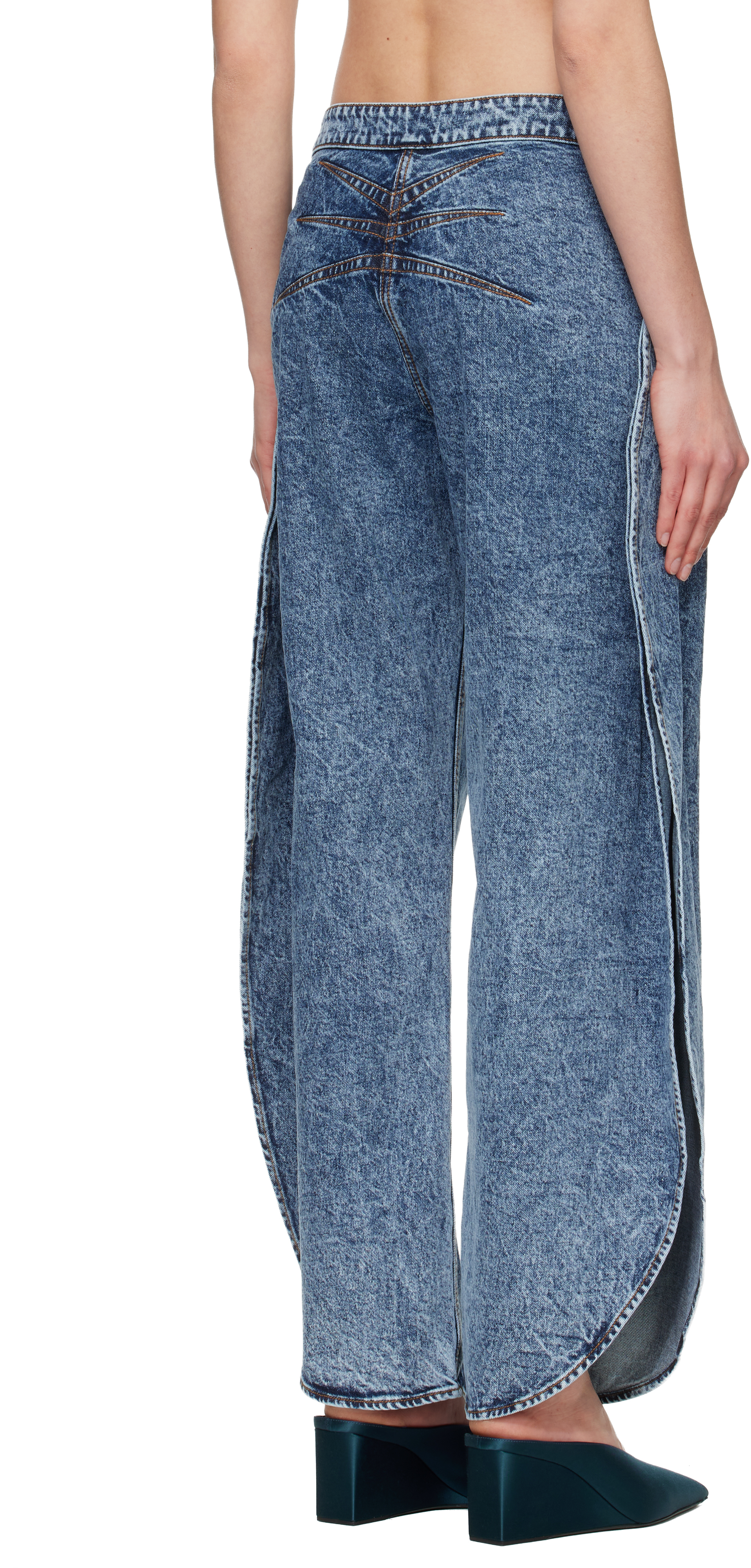 Blue Petal Jeans