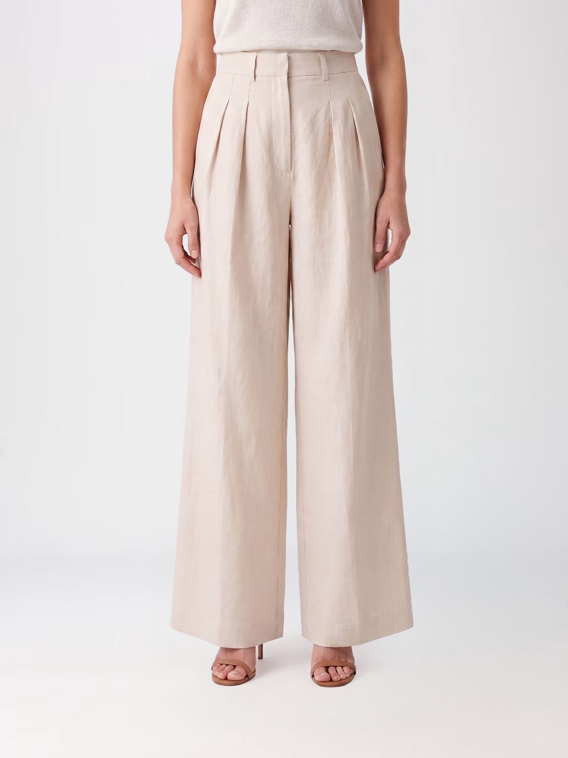 Pants Woman color Natural