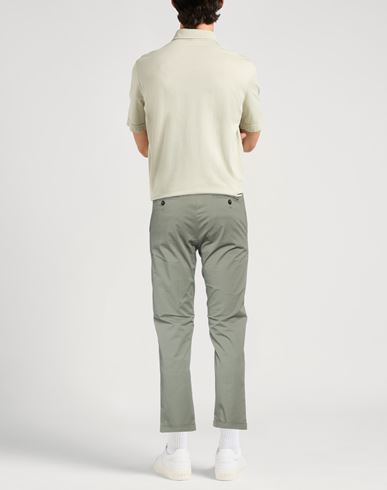 Re_hash Man Pants Sage green Size 31 Cotton, Elastane