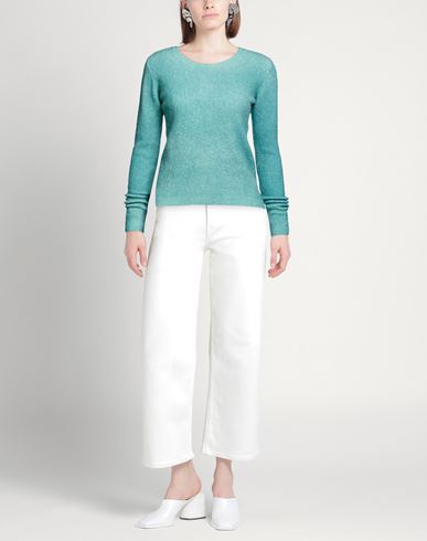 Woman Sweater Turquoise Size M Alpaca wool, Nylon, Elastane