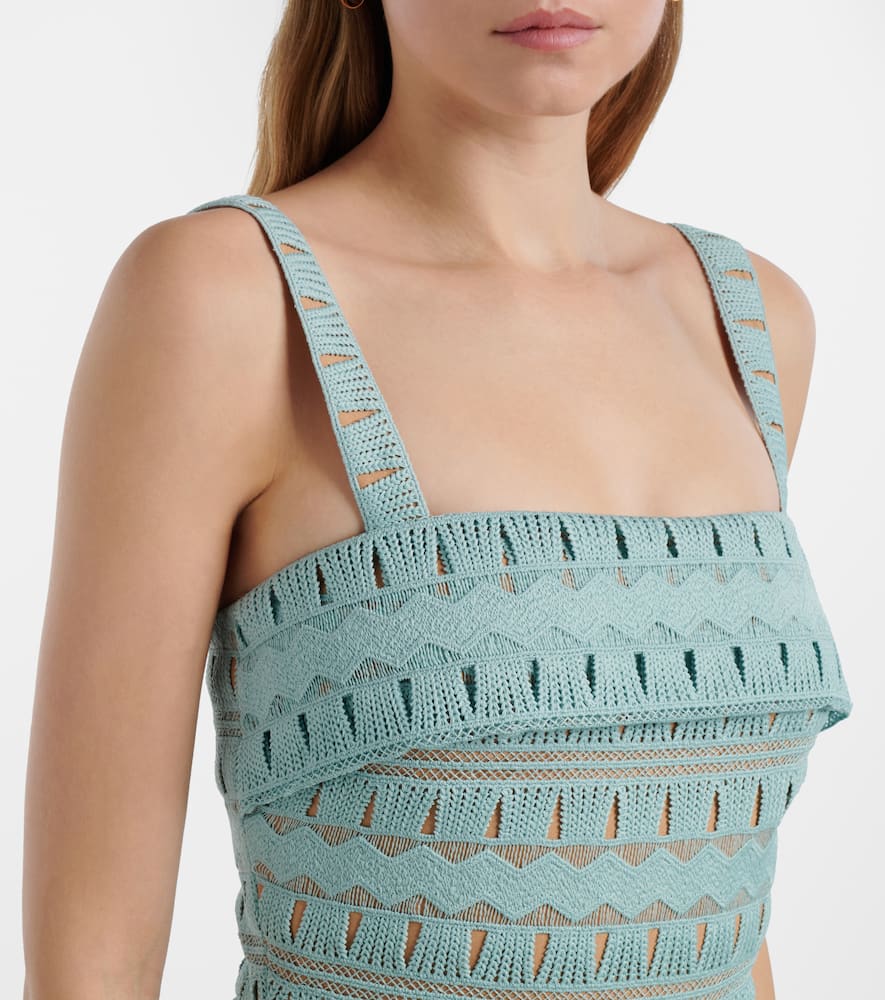 Macramé gown