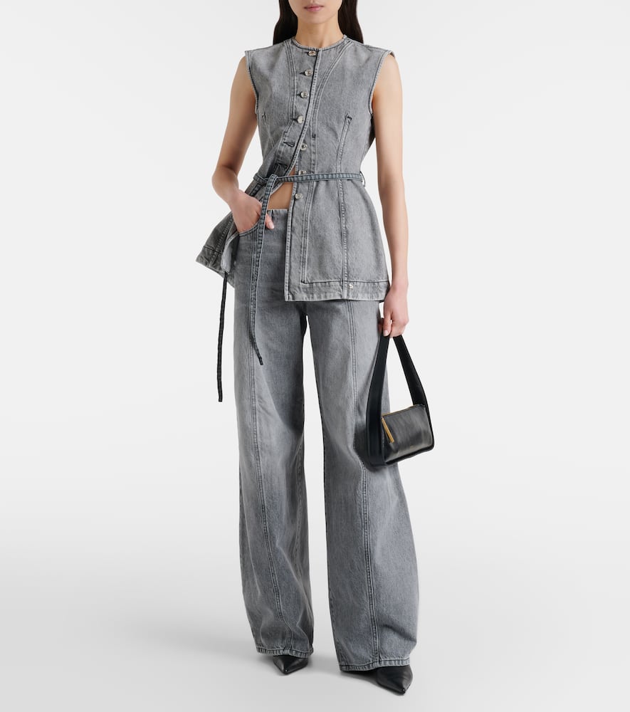Carezza wide-leg jeans