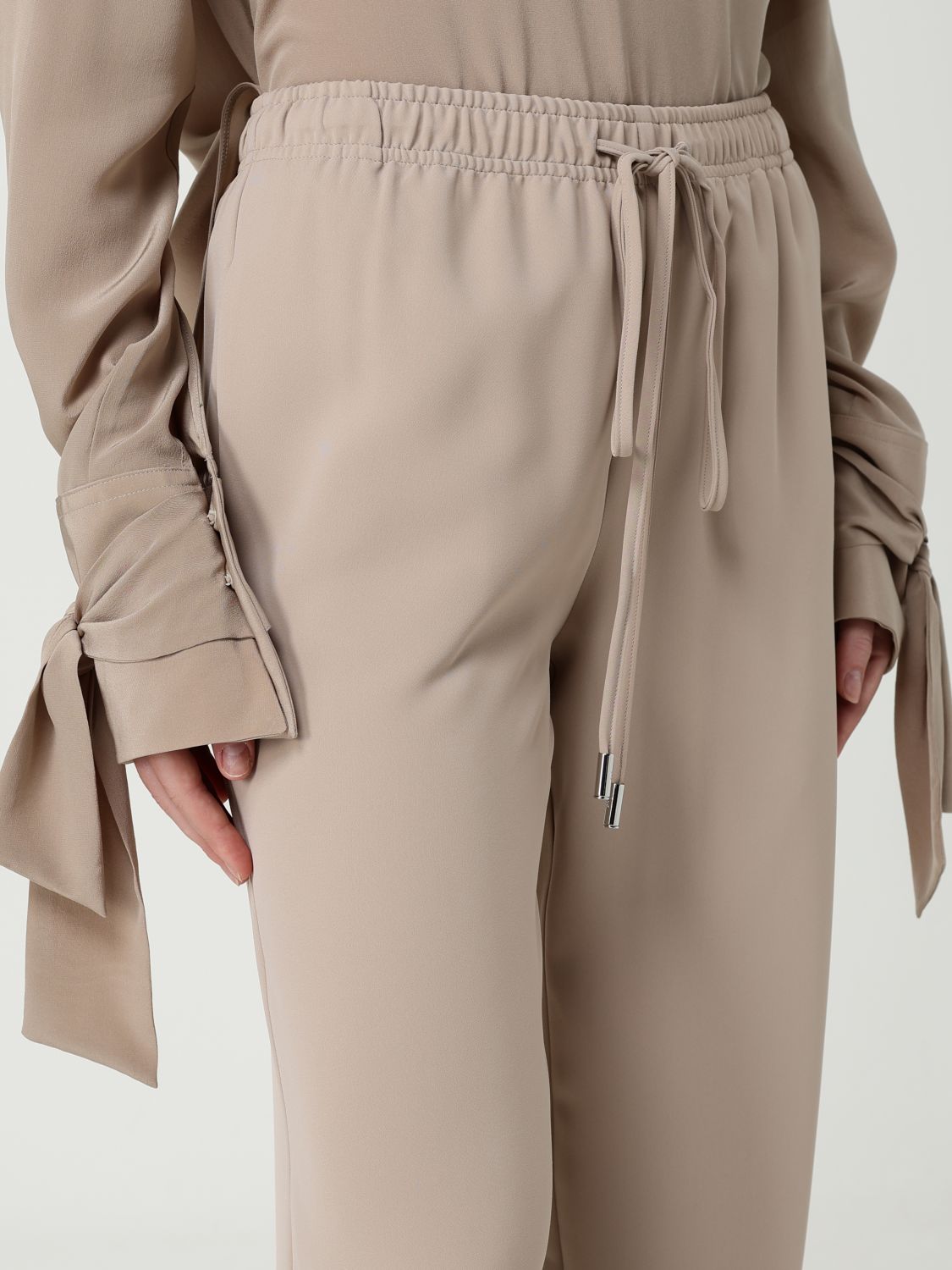 Pants Woman color Sand