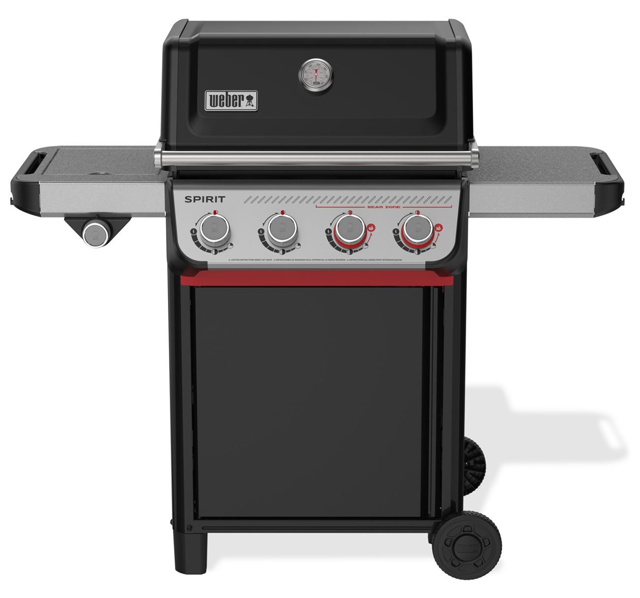 Spirit E-435 Liquid Propane Gas Grill in Black