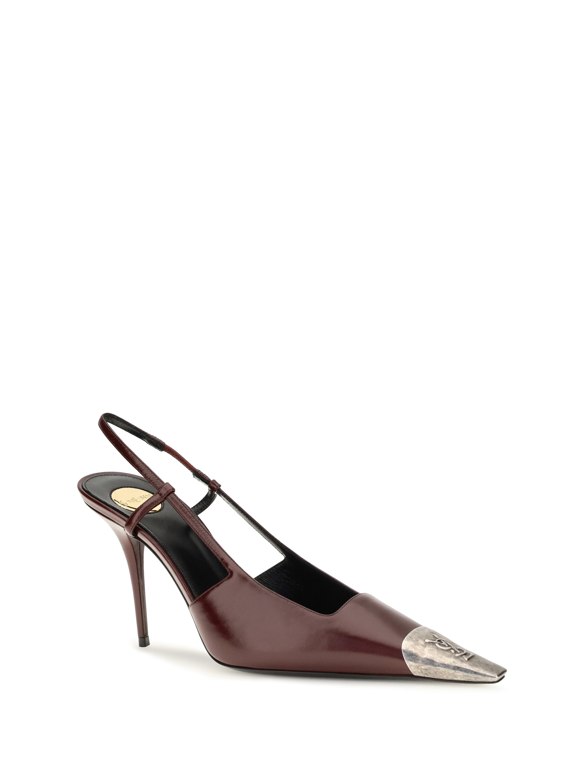Jeanne Pump — Burgundy