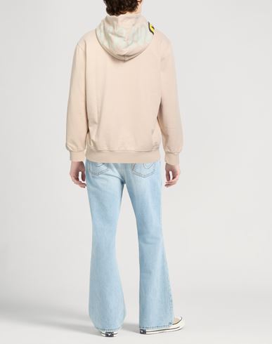 Man Sweatshirt Beige Size S Cotton
