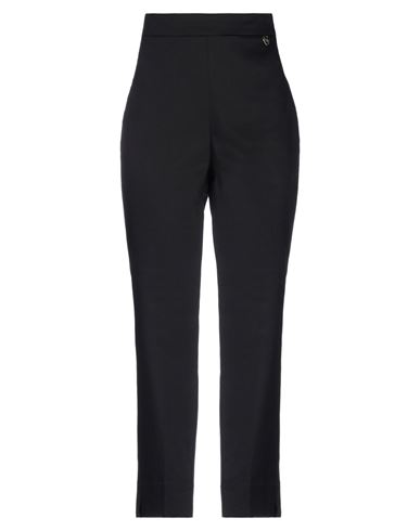 Twinset Woman Pants Black Size 4 Cotton, Modal, Elastane