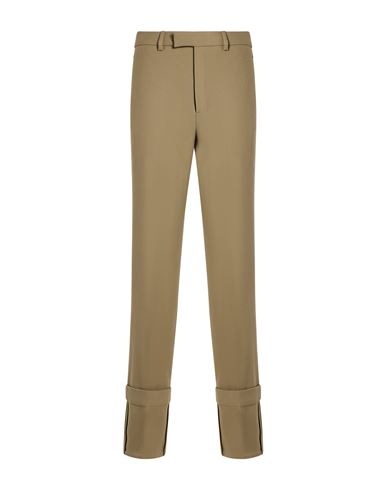 Woman Pants Military green Size 8 Wool