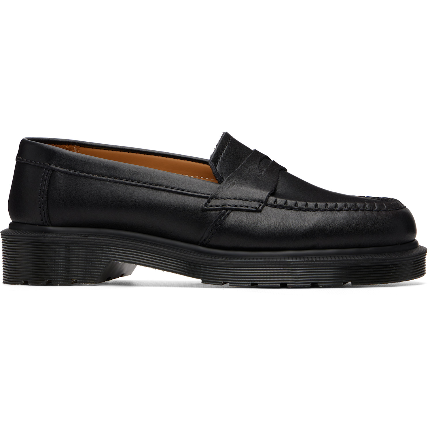 Black Delapre 'Made In England' Classic Loafers
