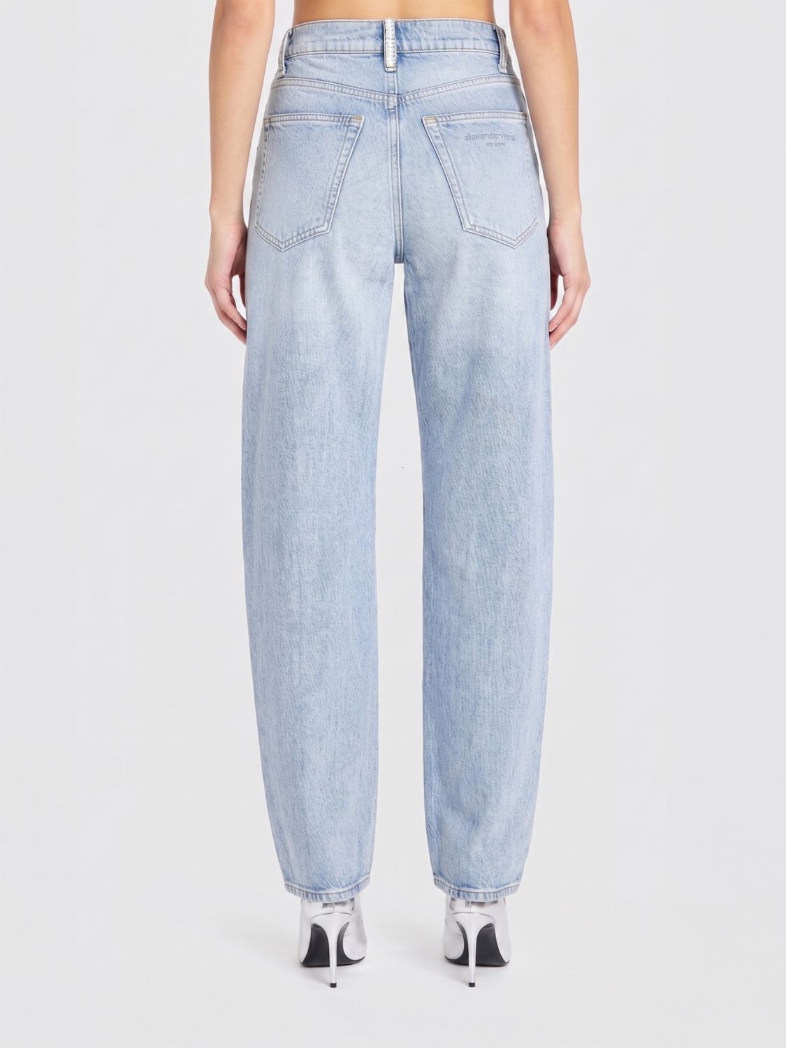 Jeans Woman color Stone Washed