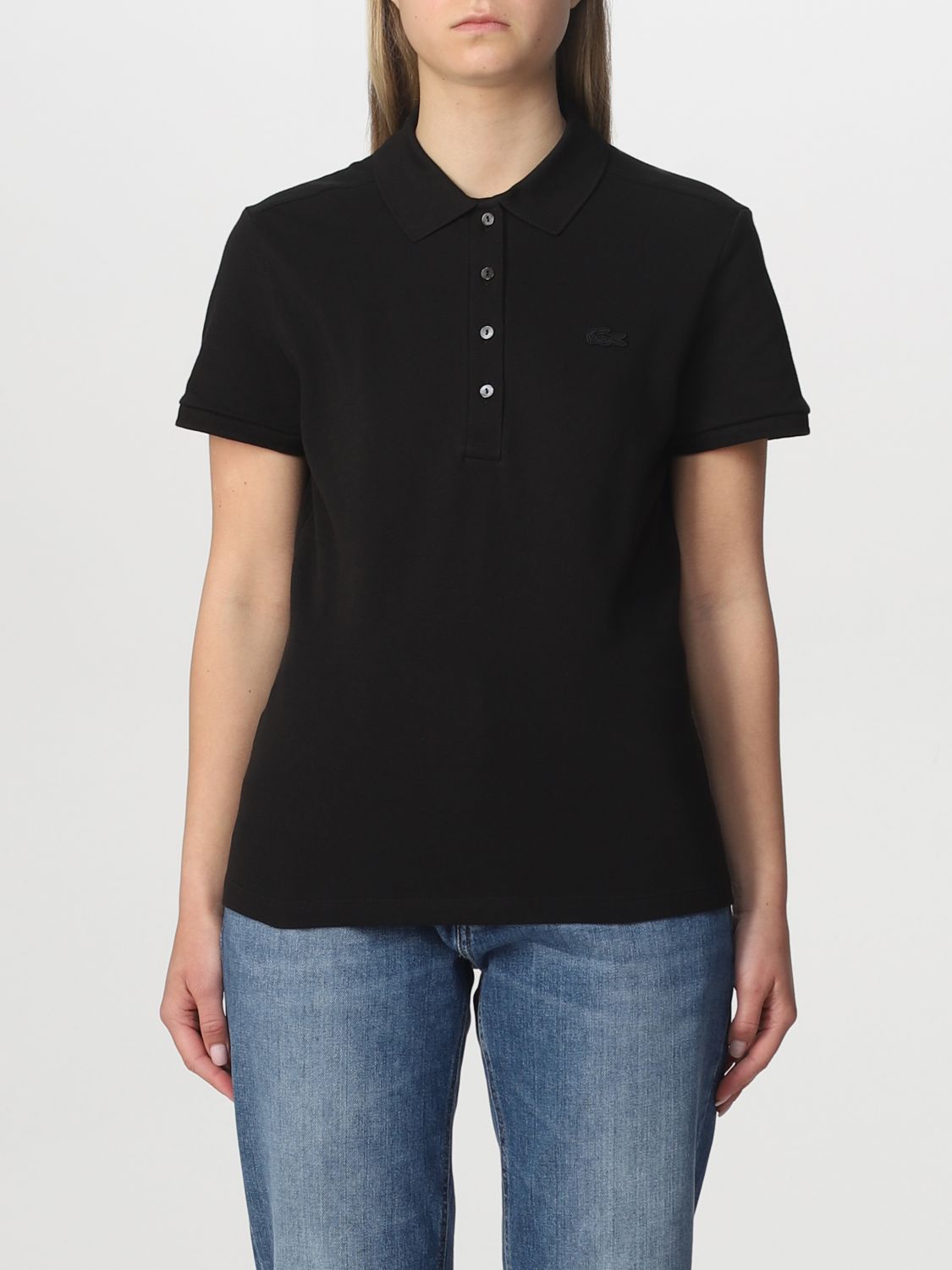 Polo Shirt Women colour Black