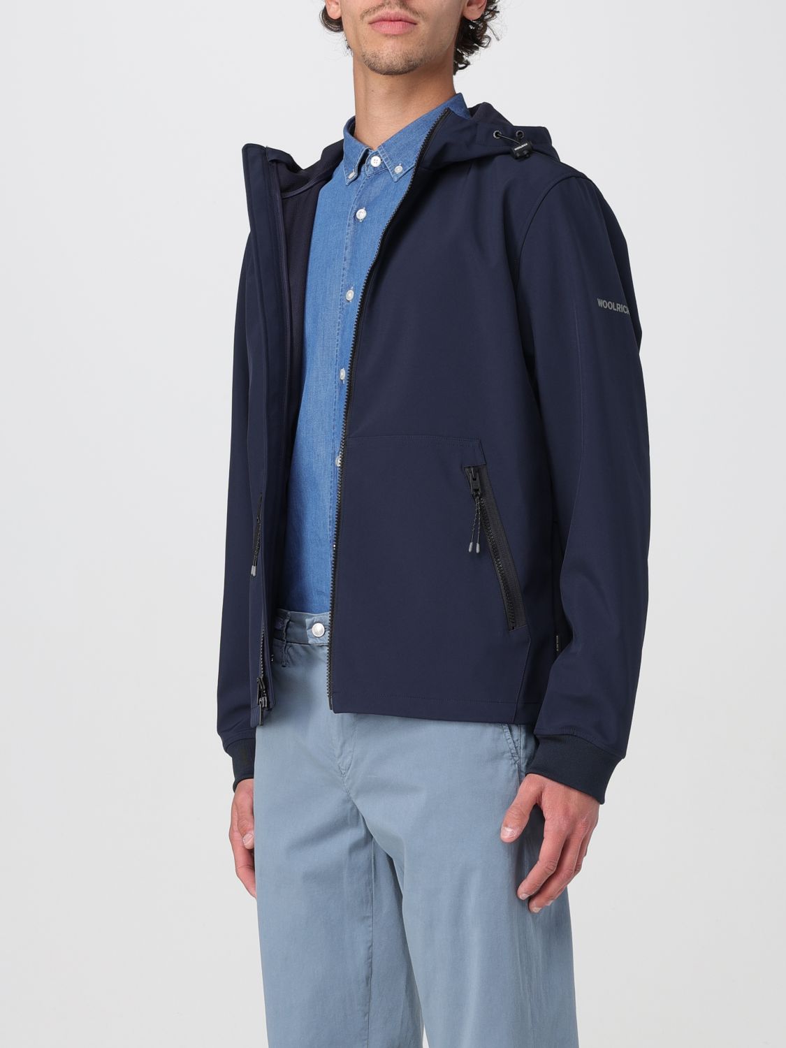 Jacket WOOLRICH Men color Blue
