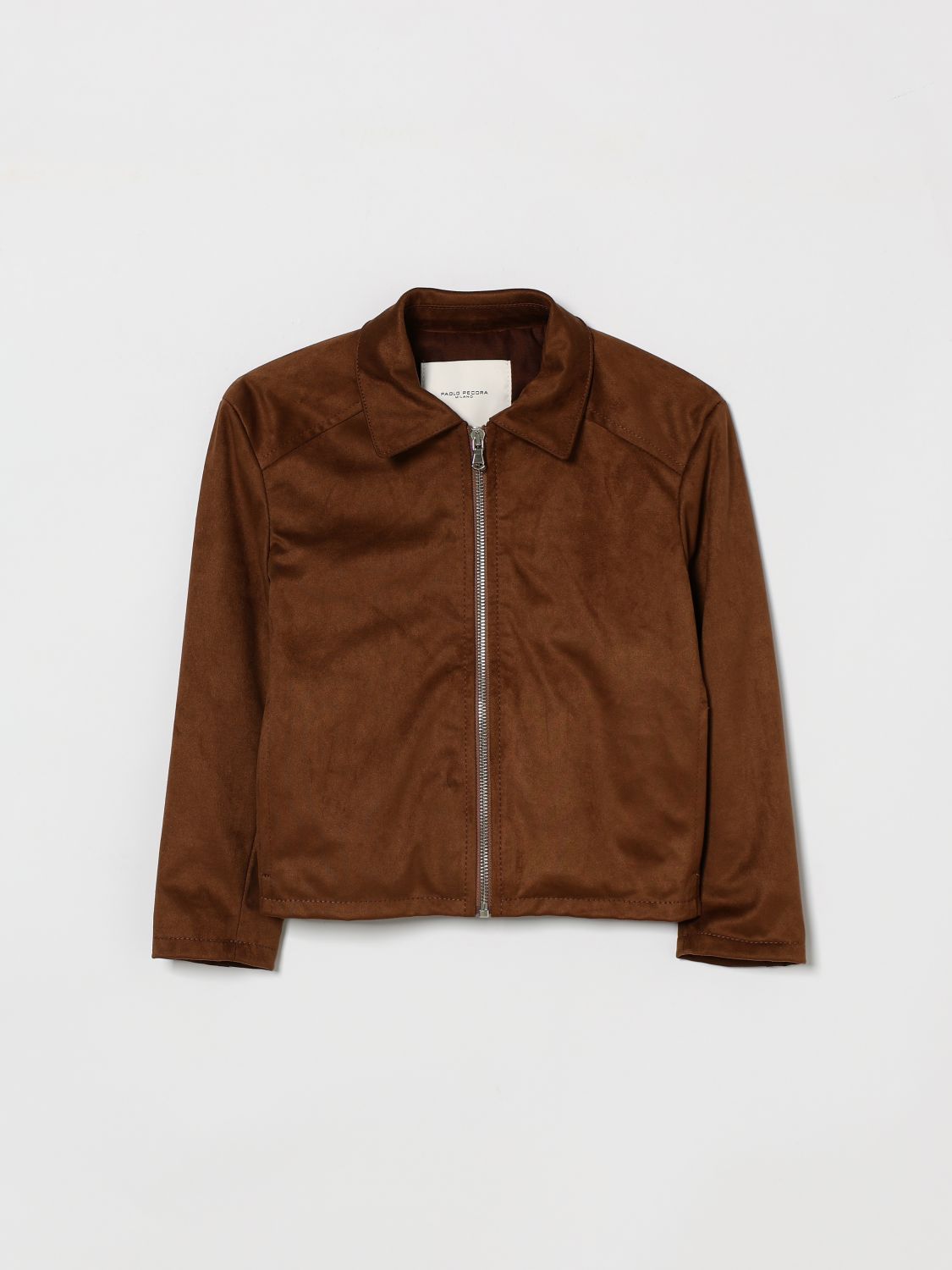 Coat Kids color Brown