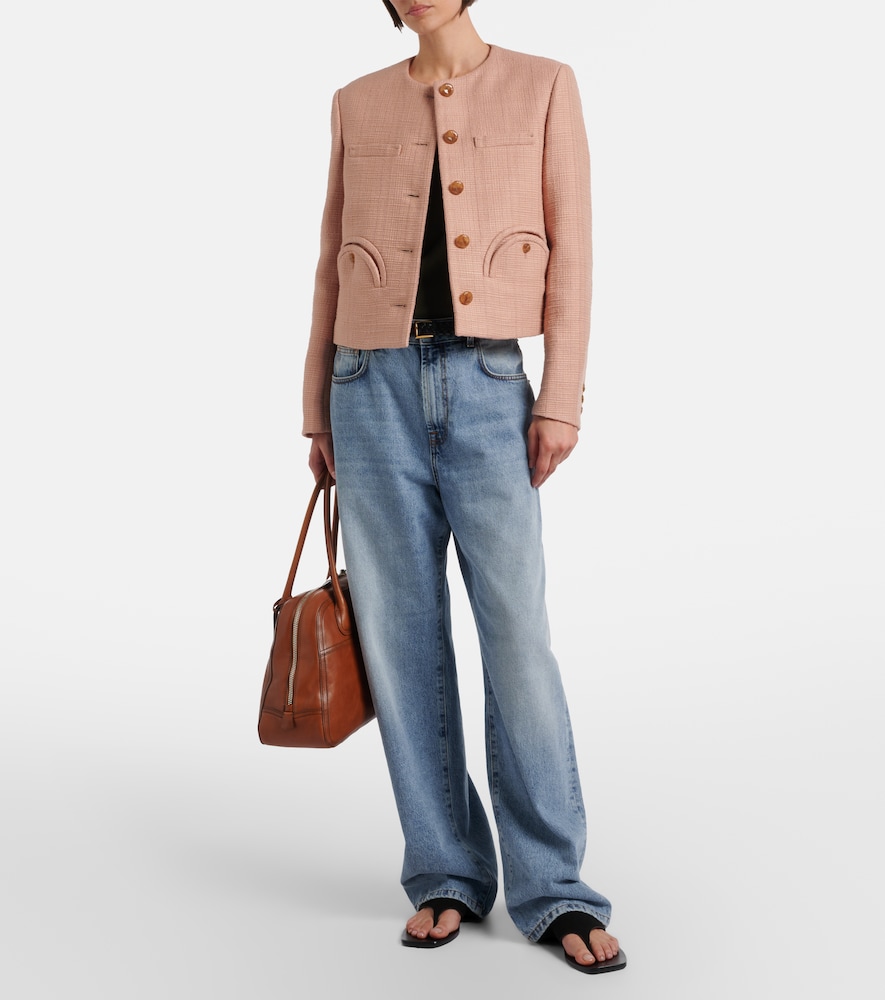 Blazé Milano Shamo cotton-blend jacket