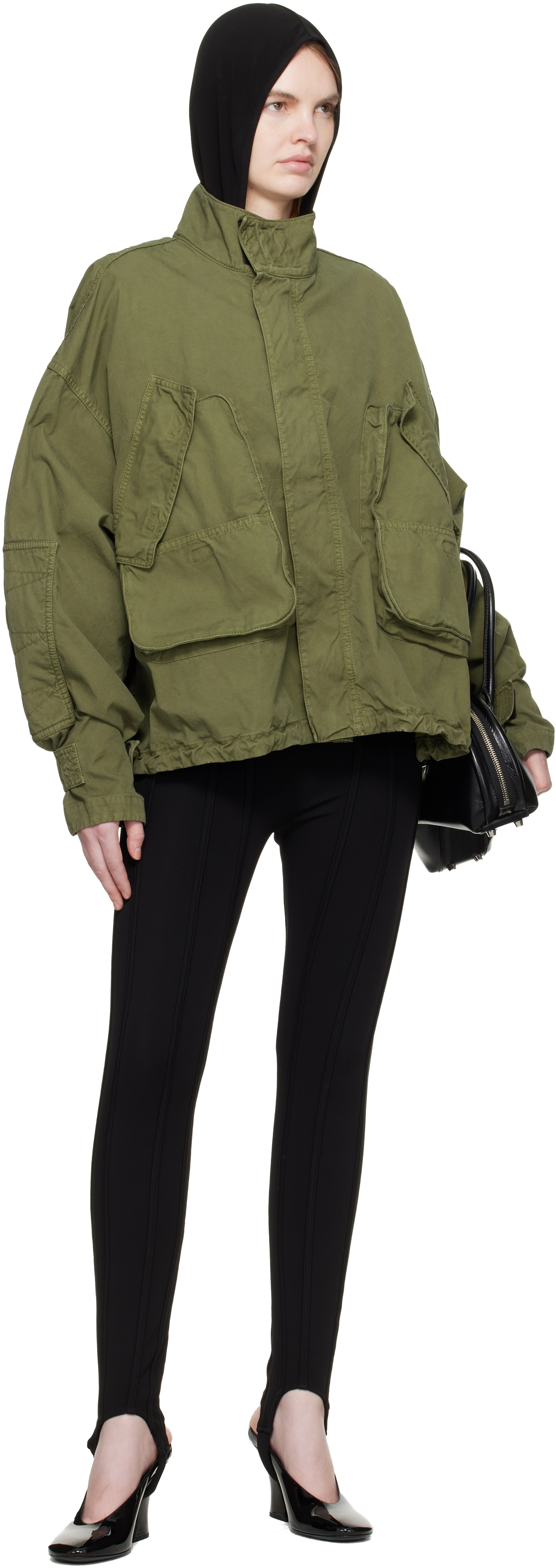 Black Jersey Milano Leggings