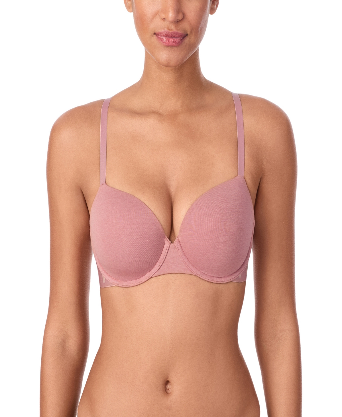 Women's Cozy Boyfriend T-Shirt Bra - Rosewood