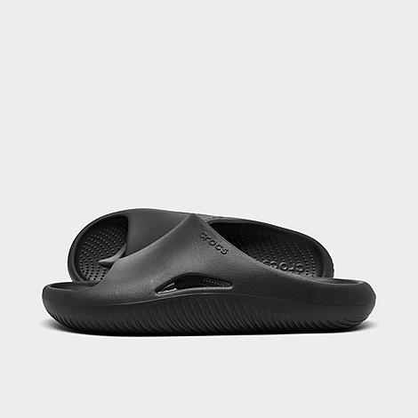 Men's Mellow Recovery Slide Sandals in Black