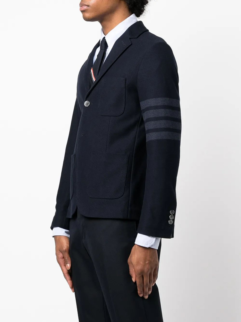 4-Bar single-breasted blazer
