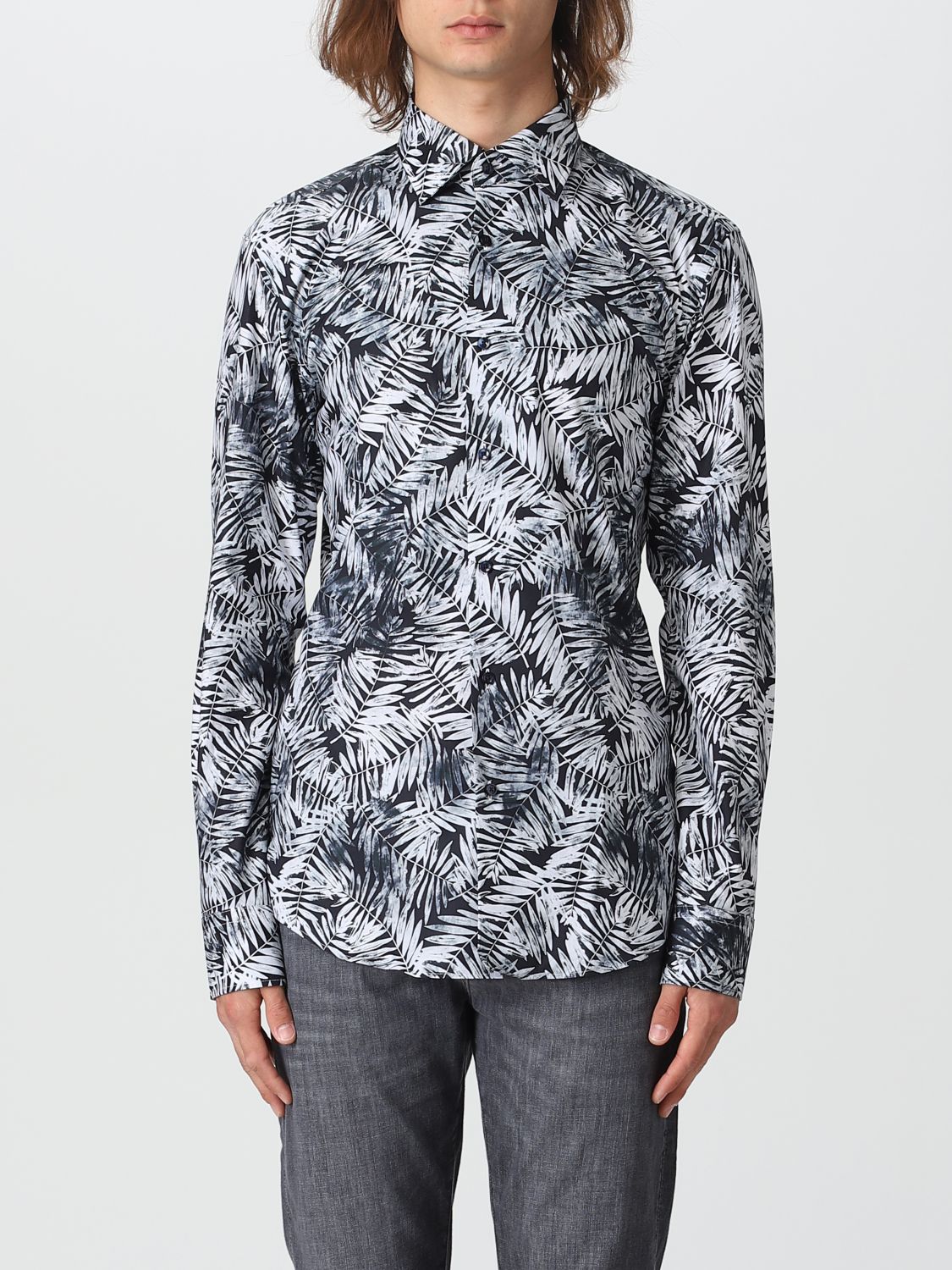 Shirt Men color Blue