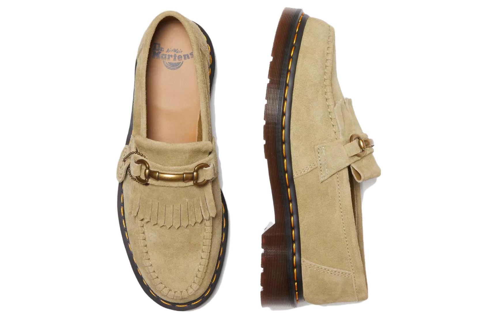 Adrian Snaffle Loafer 'Pale Olive Suede'