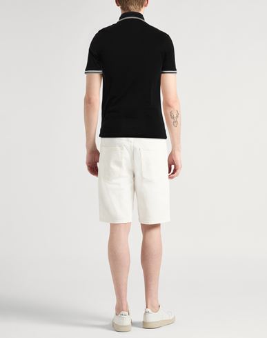 Emporio Armani Man Polo shirt Black Size S Cotton