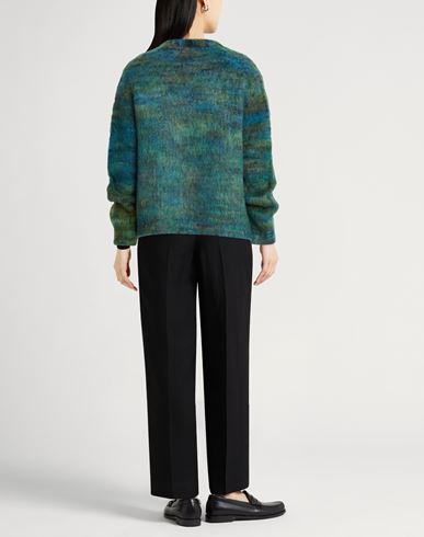 Woman Cardigan Green Size M Merino Wool, Mohair wool, Polyamide