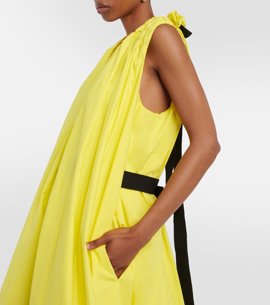 Roksanda Erosa cape-detail belted midi dress