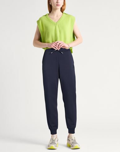 Woman Pants Midnight blue Size L Polyamide, Viscose, Elastane