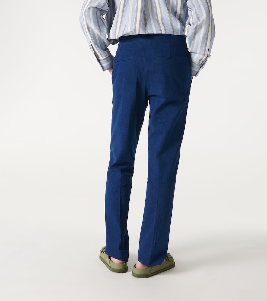 King & Tuckfield Cotton slim pants