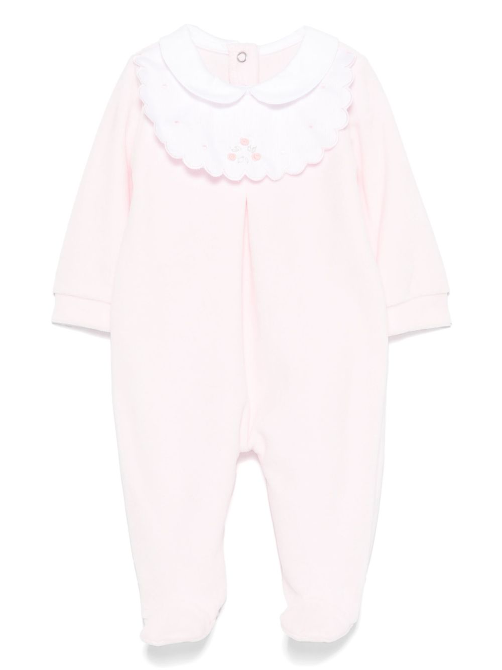 Scallop-panel pyjamas - Pink