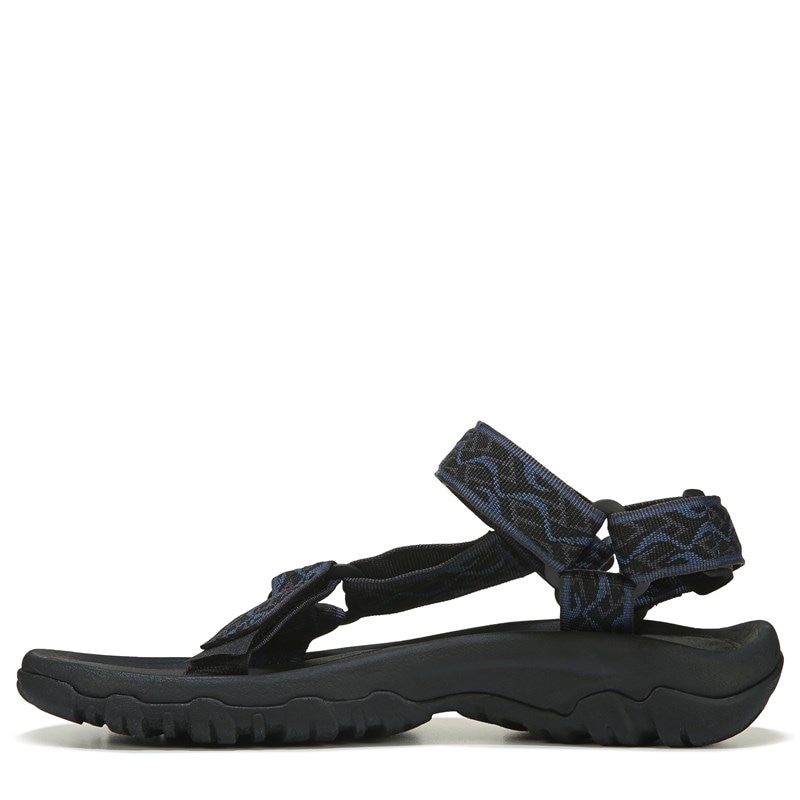 Men's Hurricane 4 Outdoor River Sandals (Wavy Trail Navy)