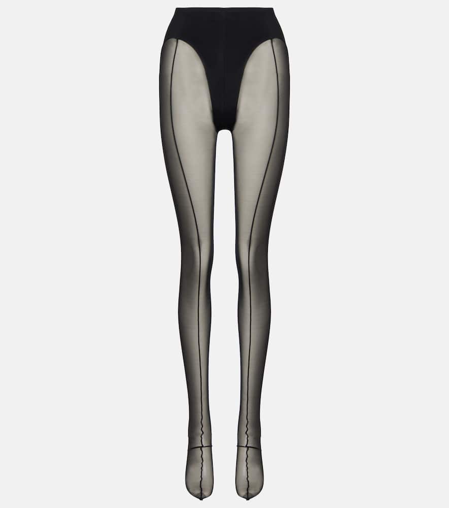 Re/edit sheer tulle tights