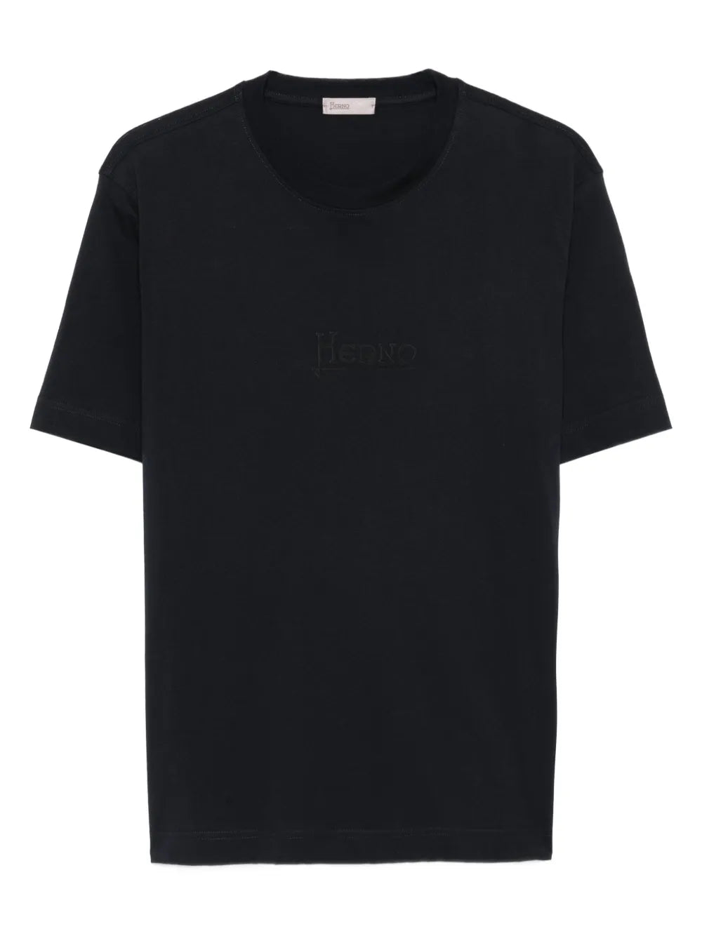 Logo-Embroidered T-Shirt — black